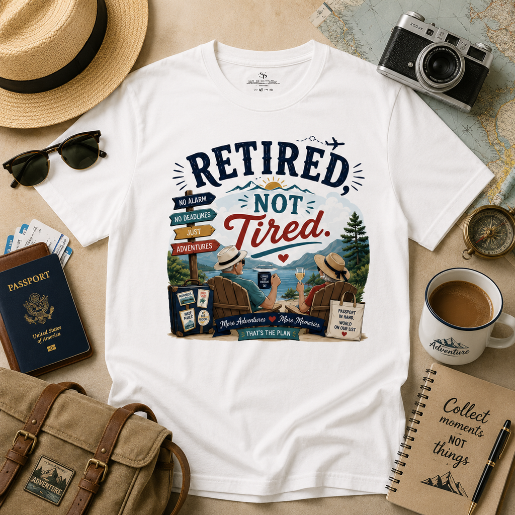 Retired, Not Tired.