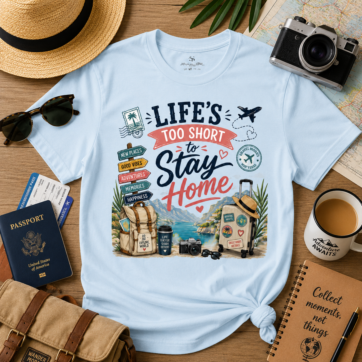 Life's too short to stay at home