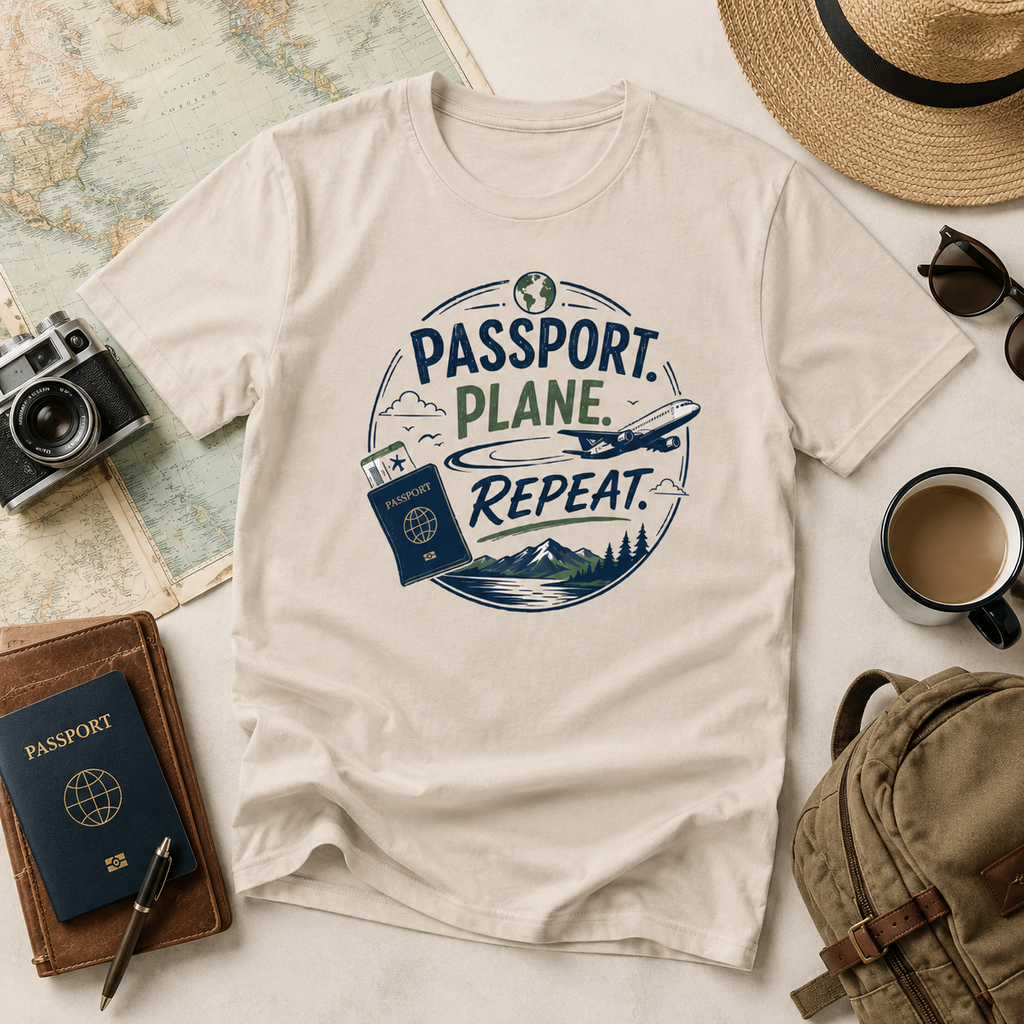 Passport. Plane. Repeat.